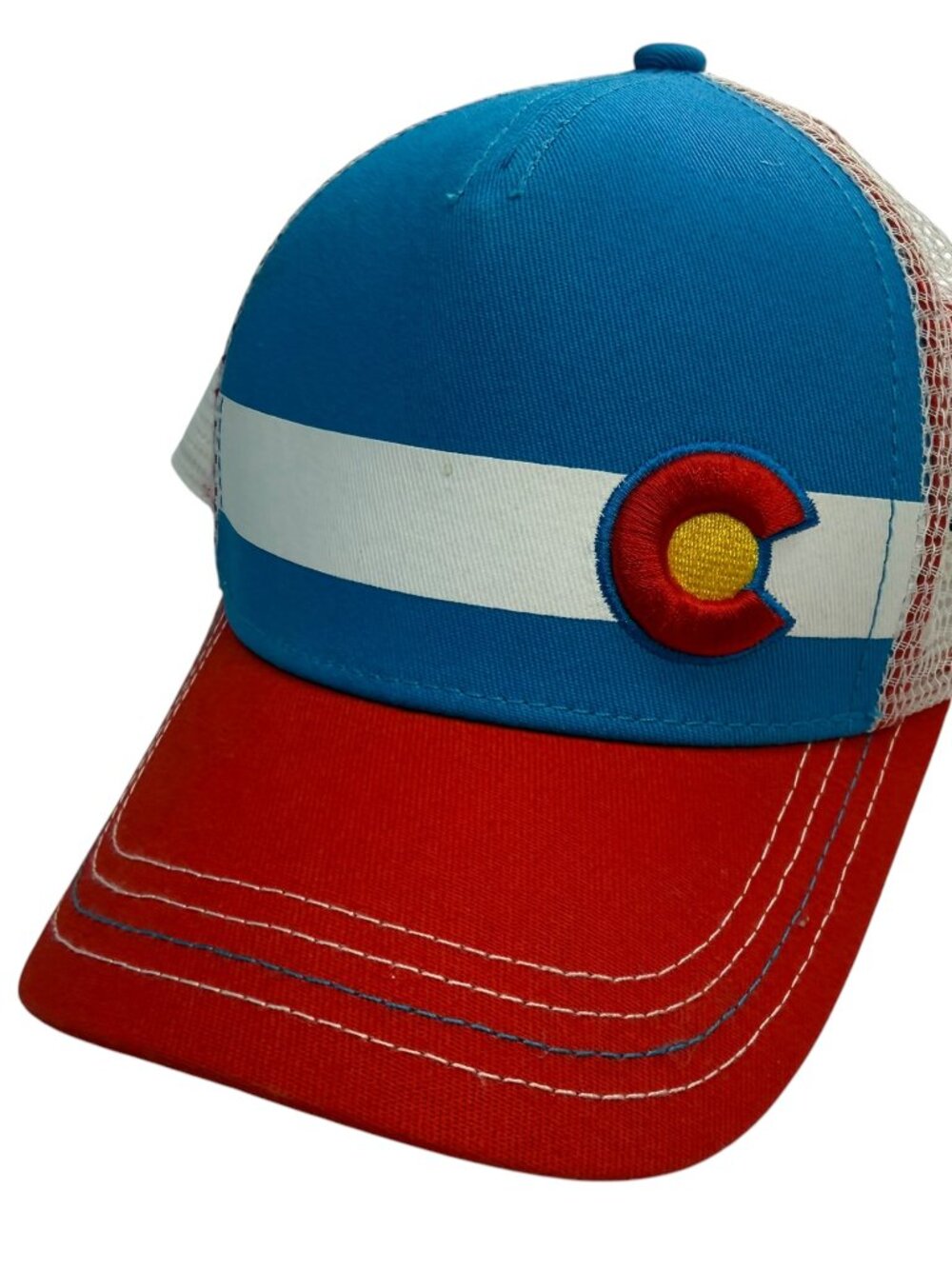 Share Yocolorado Kid's Nugget Colorado Baseball Hat Cap Snapback Blue Youth 2-3